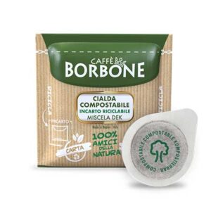Cialde Caffè Borbone miscela Decaffeinata