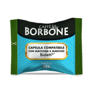 Capsule Borbone Dek compatibili Bialetti