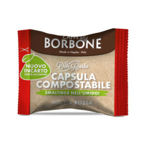 Capsule Borbone Compostabili Don Carlo Rosso compatibili A Modo Mio